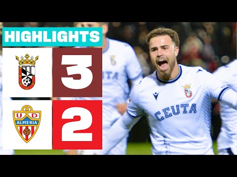 AD CEUTA FC 3 - 2 UD ALMERÍA | RESUMEN LALIGA HYPERMOTION