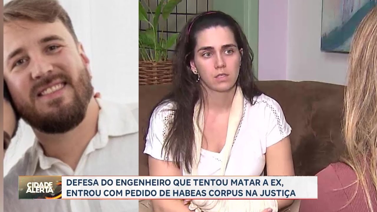 Caso Amanda: defesa de engenheiro que tentou matar ex-mulher grávida tenta liberdade na Justiça