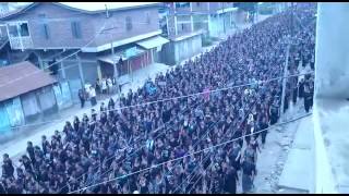 Tribal women protesters demanding alternate admn