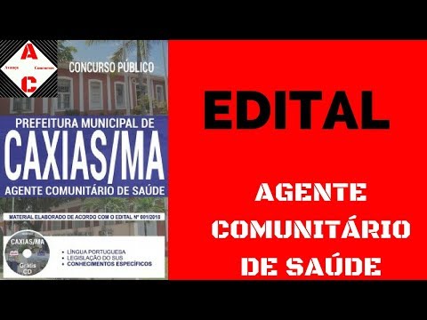 Apostila Concurso Caxias-MA 2018 - Agente Comunitário de Saúde