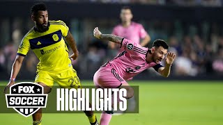 Inter Miami CF vs Nashville SC CONCACAF Champions Cup Highlights | FOX Soccer