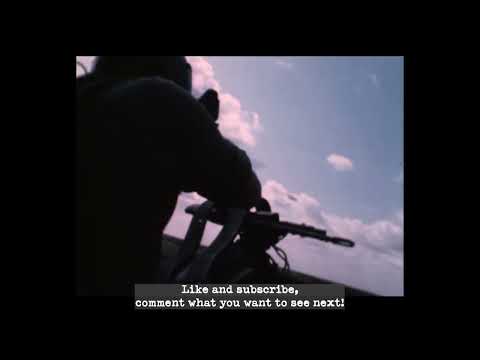 View from the Chopper during the Vietnam War, Soc Trang, January 1969,