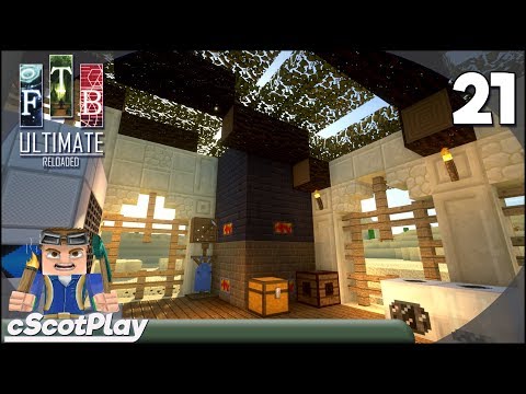FTB Ultimate Reloaded w/ cScot : Ep 21 – Railcraft Blast Furnace & Steel