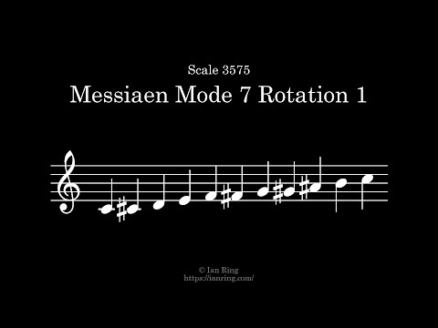 Scale 3575: Messiaen Mode 7 Rotation 1