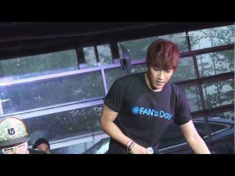 120805 JYP Fan's Day - DJ GOT ME GOIN' CRAZY (Junsu)