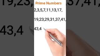 Prime Numbers | 1 to 100 Prime Numbers #short #ytshorts