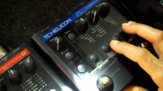 Video thumbnail for Unboxing & Vocal DEMO of T.C. Helicon VOICETONE CREATE XT Hardtune Kanye Jay Z Effects Pedal by EclecticSoundTV