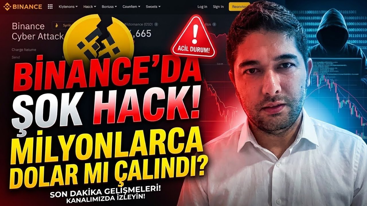 🔥BİNANCE HACK OLAYI BİTCOİN NE OLACAK #binance 