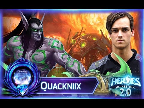 Heroes Of The Storm 2.0: Quackniix [Diamond 1] Illidan - Zeratul | Warhead Junction - Sky Temple