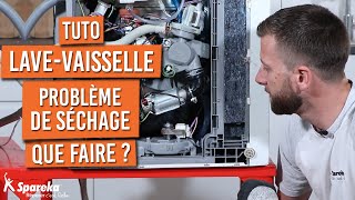 Comment résoudre les problèmes de séchage sur un lave vaisselle