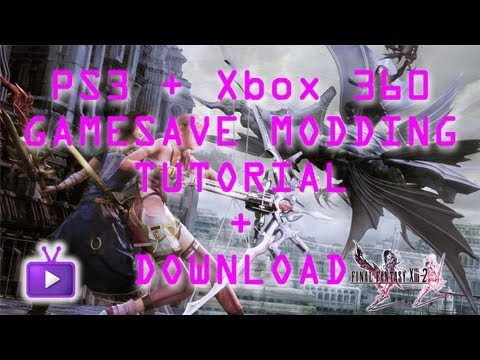 Final Fantasy XIII-2 Modding Tutorial + Download for Xbox 360 and PS3, ft. WiZARD HAX - WAY➚