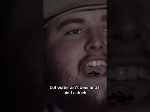 If Water Was Beer and I Was a Duck... 🍺🦆💭