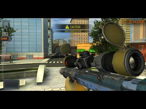 Sniper 3d - 20 Shooters (All Sides) Primary mission Small Valleys Full HD 1080p Gameplay