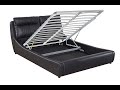 How to Assemble Modern Upholstered Storage Bed from Greatime Furniture Assemble Gas Lift Storage Bed