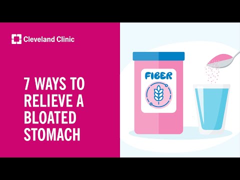 7 Ways To Relieve a Bloated Stomach