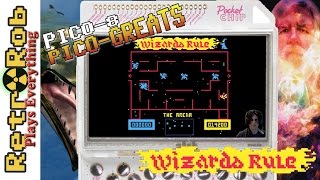 Pico-8 Pico Greats: Wizards Rule: Wizard of Wor Clone!