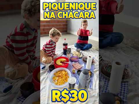 Piquenique mais simples e perfeito na chácara ❤️