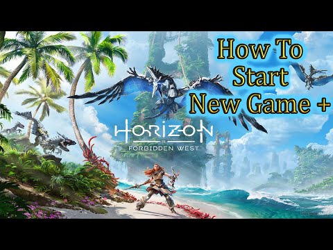 Horizon Forbidden West💠How To Start New Game Plus