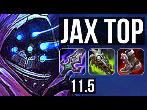 JAX vs RENGAR (TOP) | 68% winrate, 7 solo kills | BR Master | v11.5
