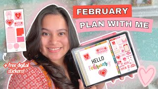 Digital Plan with Me | February 2024 πβ¨