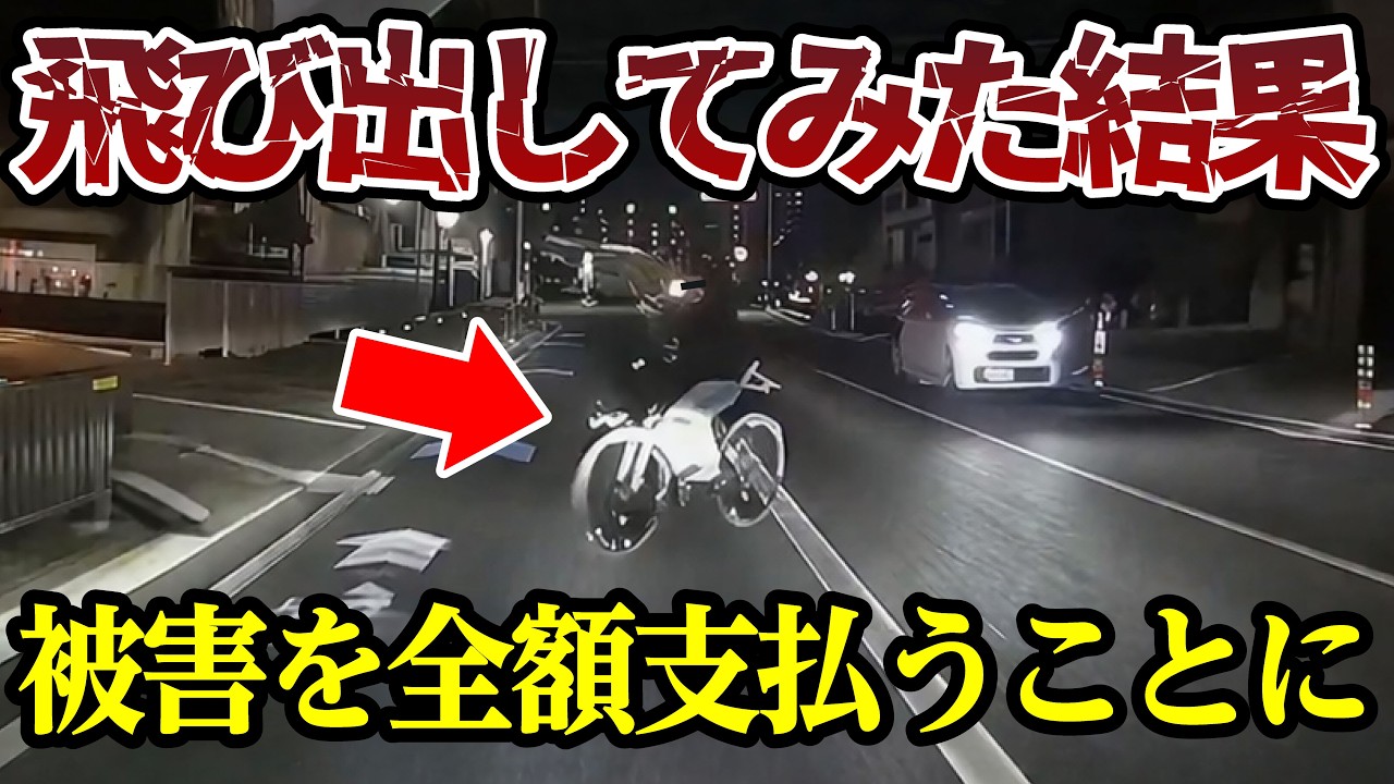 交通弱者と信じて、飛び出してみた結果、被害を全額弁償することに 【閲覧注意】交通事故・危険運転 衝撃の瞬間【460】