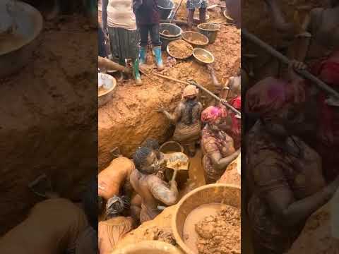 Just Look at This Gold mining 😳#trending #galamsey #virilvideo #africa #goviral