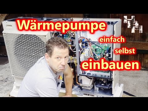 Installing a heat pump yourself - installing and economically operating a monoblock in an 80s house