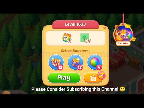 Matchington Mansion Level 1633, Level 1634 & Level 1635 - iOS/Android