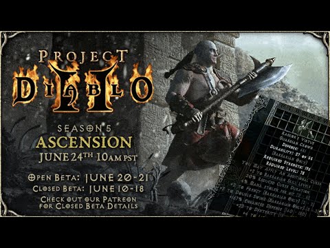 NEW Project Diablo 2 Season 5 ASCENSION | THE BEST WAY TO PLAY D2