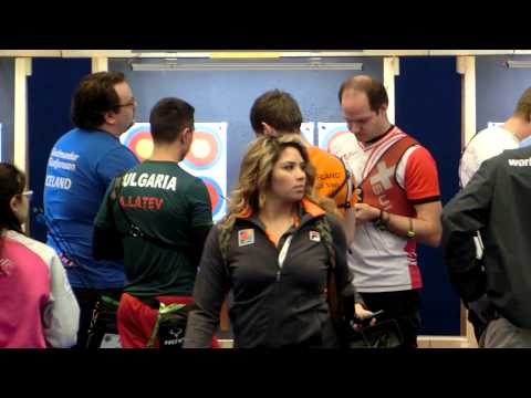 Síðasta roundið í sveigboga karla, Brady var með hæsta skorið í sveigboga