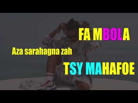 [karaoké/Lyrics] BARTEZ ft DAH MAMA - ANJARANAO ZAO MITOMANY Prod by SRBH On The Beatz