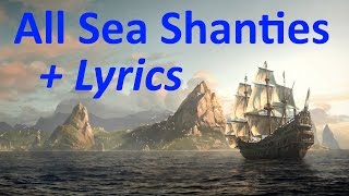 "Assassin's Creed 4: Black Flag", All 35 Sea Shanties (HD quality) + Lyrics