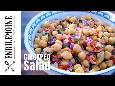 How to make CHICKPEA SALAD by enrilemoine