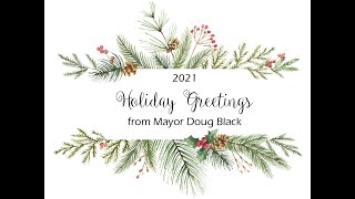 Mayor Christmas Greeting 2021