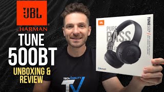 JBL by Harman Tune 500BT Wireless Headphones Unboxing and Review