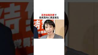 高市総裁効果で自民党内に異変発生　#政治 #高市早苗