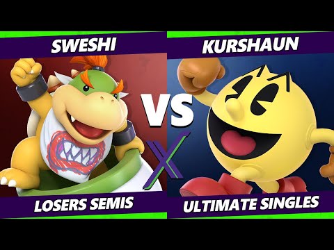 S@X 469 Losers Semis - Sweshi (Bowser Jr.) Vs. Kurshaun (Pac-Man) Smash Ultimate - SSBU