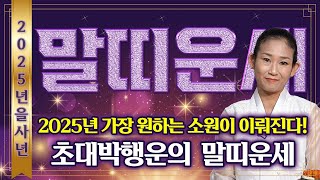 🌟2025년 을사년 대박나는 말띠 운세🌟 2025년 문서,귀인,금전운 싹다 들어와 인생역전 됩니다! 초대박납니다! 54년생 66년생 78년생 90년생 02년생 말띠의 평생운세