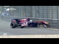 Sebastien Buemi's Wheels Come Off | 2010 Chinese Grand Prix