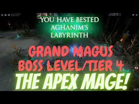 Dota 2 - Aghanim's Labyrinth Level 4 | How to Defeat the Grand Magus Boss | Tips & Tricks | Gameplay
