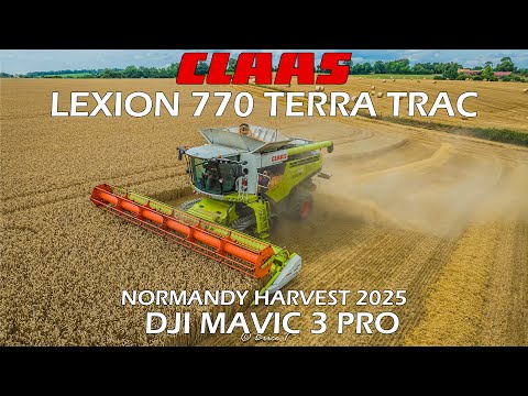 CLAAS LEXION 770 Terra Trac - Harvest 2025 - Dji Mavic 3 Pro