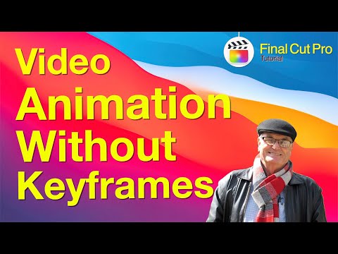 Animate video without keyframes  - Final Cut Pro 10.6