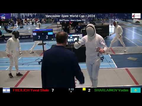 Vancouver World Cup 2024 SME - L32 - Yuval Freilich ISR v Vadim Sharlaimov KAZ