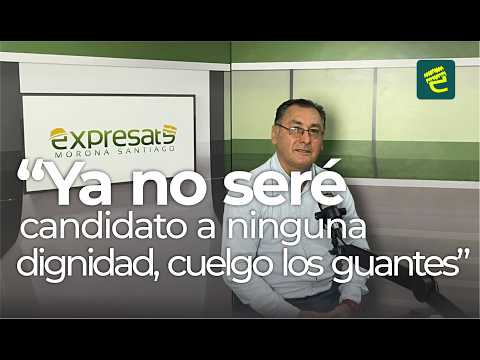 Concejal del cantón Morona, Marcelo Jaramillo, señala que ya no será candidato a ninguna dignidad