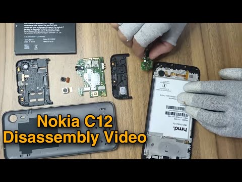 Nokia C12 Disassembly Video