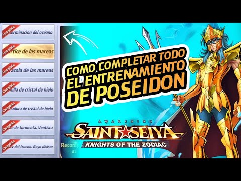 Saint Seiya Awakening - Guía Sala de entrenamiento de heroes ( Poseidon)