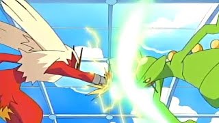 Ash Vs May (Sceptical Vs Blaziken) full battle Hindi