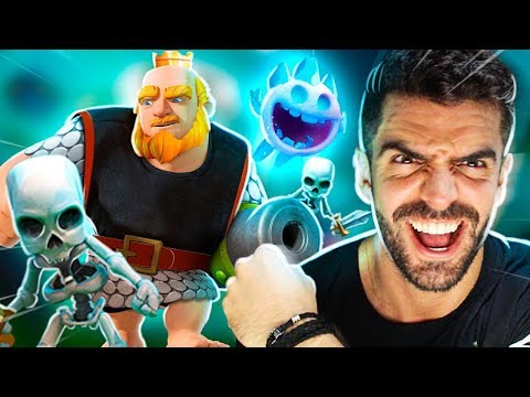 MUITO RÁPIDO! USEI O DECK MAIS RÁPIDO DE GIGANTE REAL DO CLASH ROYALE!