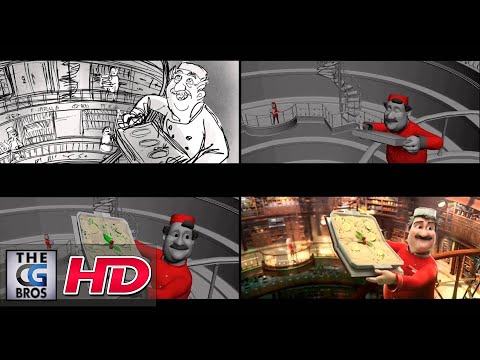 CGI 3D Animation Progression : "IGA Aide Gourmet Spot" by SHED
