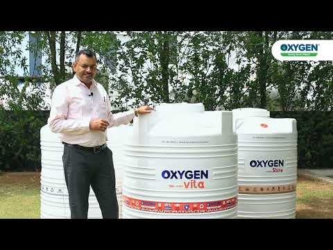 Oxygen Shine Triple Layer Antibacterial 5000 Ltr Water Tank